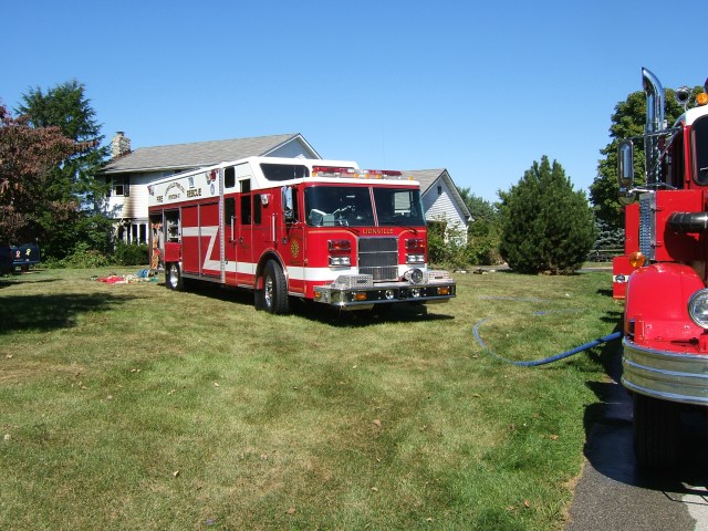 Live fire training on Dowlin Forge Road 10-01-2005.